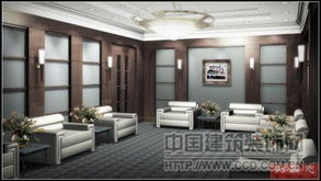 涂裝機械廠辦公樓裝飾設計施工